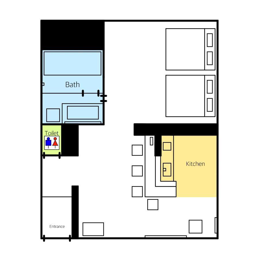 פוקואוקה Hotel&Co מראה חיצוני תמונה