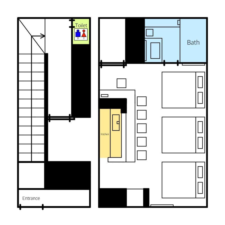 פוקואוקה Hotel&Co מראה חיצוני תמונה